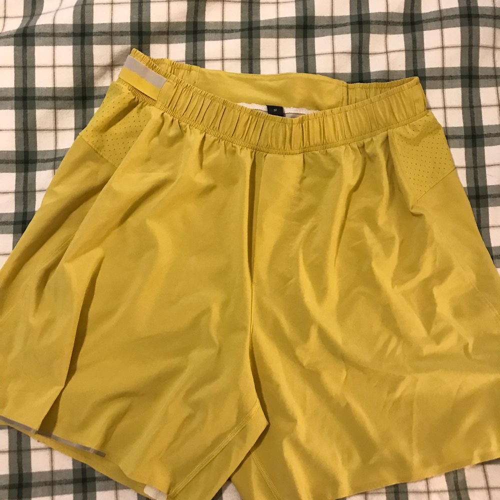 Medium Lululemon running shorts no liner